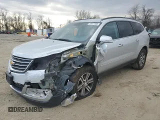 2017 Chevrolet Traverse LT with VIN 1GNKRHKD9HJ171288, listed as a Copart auction lot 49461965 with 211,824 mi miles and Salvage Title. Bid and sale history available at DreamBid. Image 1.