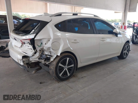 2019 Subaru Impreza Premium with VIN 4S3GTAD62K3707032, listed as a IAAI auction lot 42636552 with 90,278 mi miles and . Bid and sale history available at DreamBid. Image 4.