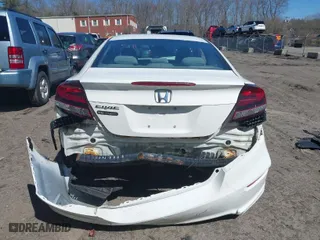 2015 Honda Civic Coupe EX with VIN 2HGFG3B86FH524723, listed as a IAAI auction lot 41958022 with 168,058 mi miles. Bid and sale history available at carsss.com. Image 17.
