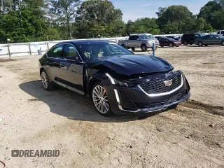 2021 Cadillac CT5 Premium Luxury with VIN 1G6DT5RW2M0111624, listed as a Copart auction lot 60633765 with 13,268 mi miles and Salvage title. Bid and sale history available at DreamBid. Image 13.