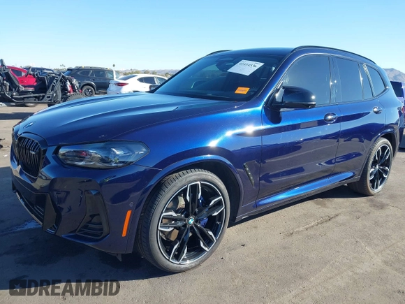 2023 BMW X3 M40i with VIN 5UX83DP08P9S91634, listed as a IAAI auction lot 41414536 with 20,832 mi miles and . Bid and sale history available at DreamBid. Image 18.