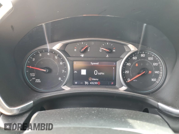 2020 Chevrolet Equinox LT z VIN 2GNAXVEX3L6124270, wystawiony jako Copart lot #53181565 z przebiegiem 43 230 mil mil oraz Szkoda całkowita • Salvage title. Historia ofert i sprzedaży dostępna na DreamBid. Obrazek 9.