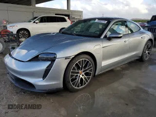 2023 Porsche Taycan with VIN WP0AA2Y15PSA15170, listed as a Copart auction lot 78553174 with 16,484 mi miles and Salvage Title. Bid and sale history available at DreamBid. Image 1.
