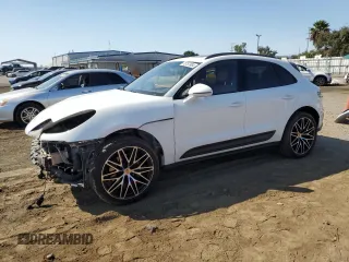 2023 Porsche Macan with VIN WP1AA2A57PLB18710, listed as a Copart auction lot 73757864 with 13,095 mi miles and Salvage Title. Bid and sale history available at carsss.com. Image 1.