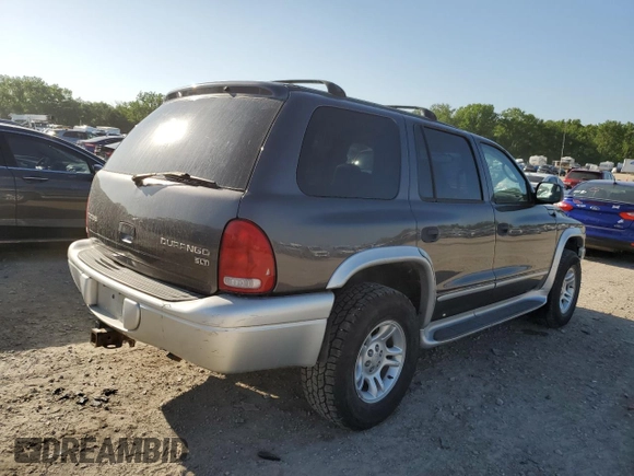 2003 Dodge Durango SLT Plus z VIN 1D4HS58NX3F518678, wystawiony jako Copart lot #56075525 z przebiegiem 140 709 mil mil oraz Szkoda całkowita • Salvage title. Historia ofert i sprzedaży dostępna na DreamBid. Obrazek 3.