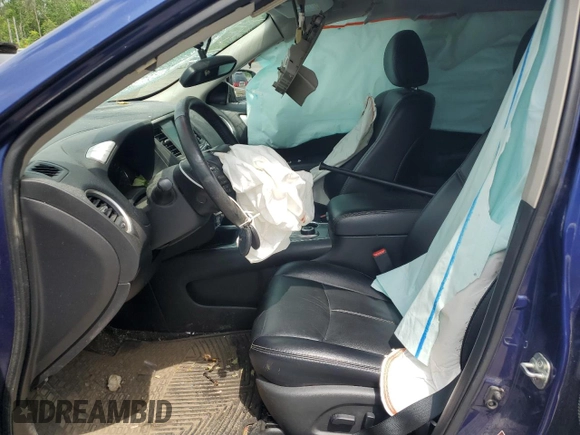 2019 Nissan Pathfinder SV z VIN 5N1DR2MM8KC636436, wystawiony jako Copart lot #59917995 z przebiegiem Nie podano mil oraz Szkoda całkowita • Salvage title. Historia ofert i sprzedaży dostępna na DreamBid. Obrazek 7.