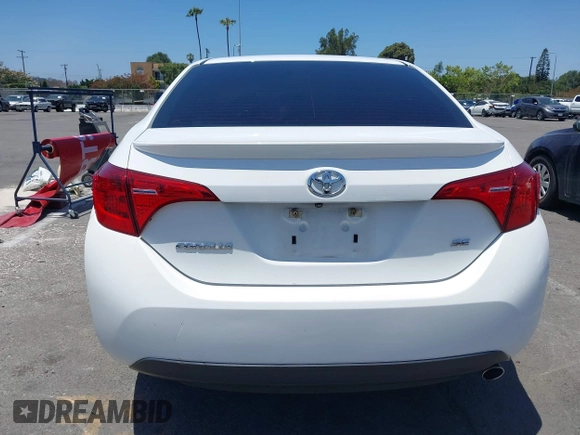 2017 Toyota Corolla L with VIN 5YFBURHE0HP678511, listed as a IAAI auction lot 42519019 with 105,859 mi miles and . Bid and sale history available at DreamBid. Image 17.