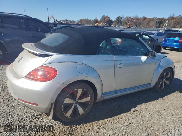 2013 Volkswagen Beetle 2.5L with VIN 3VW5P7ATXDM803952, listed as a Copart auction lot 76971934 with 211,449 mi miles and Salvage Title. Bid and sale history available at DreamBid. Image 3.