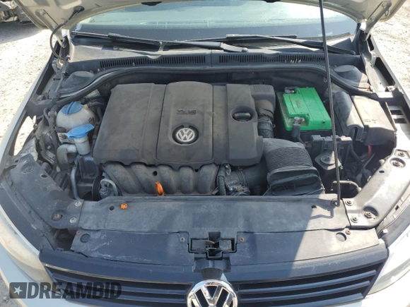 2011 Volkswagen Jetta Sedan SE w/Convenience & Sunroof PZEV with VIN 3VWDZ7AJ5BM308835, listed as a Copart auction lot 54054765 with 138,855 mi miles and Salvage Title. Bid and sale history available at carsss.com. Image 11.