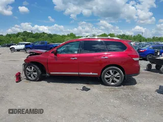 2014 Nissan Pathfinder S z VIN 5N1AR2MM1EC692144, wystawiony jako IAAI lot #42210640 z przebiegiem 128 979 mil mil oraz . Historia ofert i sprzedaży dostępna na DreamBid. Obrazek 14.