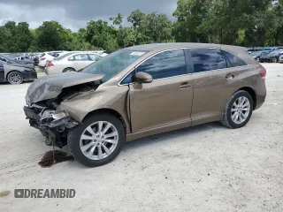 2013 Toyota Venza LE with VIN 4T3ZA3BB6DU076473, listed as a Copart auction lot 62601215 with 176,249 mi miles and Salvage title. Bid and sale history available at DreamBid. Image 1.
