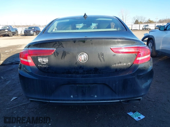 2017 Buick LaCrosse Premium with VIN 1G4ZR5SS4HU173089, listed as a IAAI auction lot 41290878 with 185,790 mi miles. Bid and sale history available at carsss.com. Image 16.