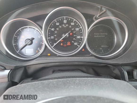 2020 Mazda CX-5 Touring with VIN JM3KFACM7L1792939, listed as a Copart auction lot 43608105 with 48,934 mi miles and Salvage Title. Bid and sale history available at carsss.com. Image 9.