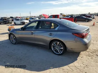2024 Infiniti Q50 Luxe with VIN JN1EV7BP9RM600258, listed as a Copart auction lot 83970674 with Not provided miles and Salvage title. Bid and sale history available at DreamBid. Image 2.