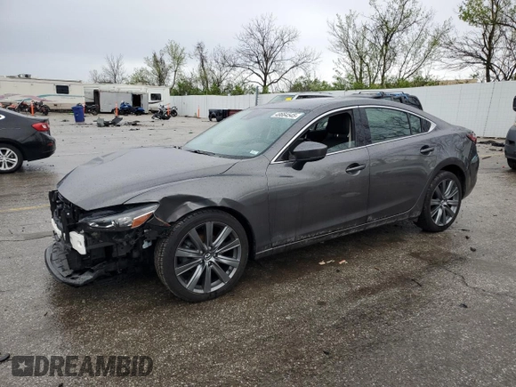2021 Mazda Mazda6 Touring with VIN JM1GL1VM3M1611941, listed as a Copart auction lot 49664545 with 0 mi miles and Salvage Title. Bid and sale history available at carsss.com. Image 1.