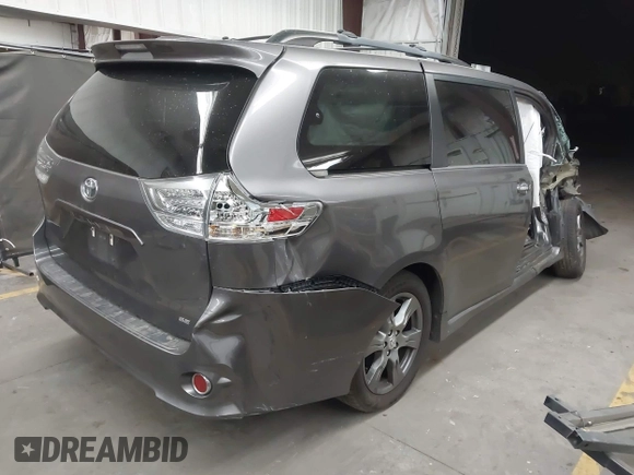2017 Toyota Sienna SE with VIN 5TDXZ3DC1HS841425, listed as a IAAI auction lot 42053676 with 66,406 mi miles and . Bid and sale history available at DreamBid. Image 4.