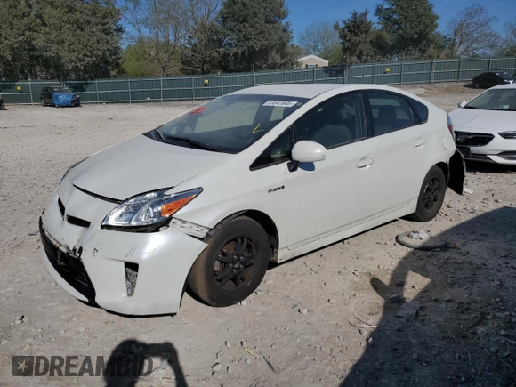 2015 Toyota Prius Four with VIN JTDKN3DU9F1910175, listed as a Copart auction lot 53041805 with 105,991 mi miles and Salvage Title. Bid and sale history available at carsss.com. Image 1.
