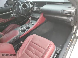 2015 Lexus RC 350 with VIN JTHHE5BC8F5005112, listed as a Copart auction lot 80900024 with 0 mi miles and Salvage Title. Bid and sale history available at carsss.com. Image 8.