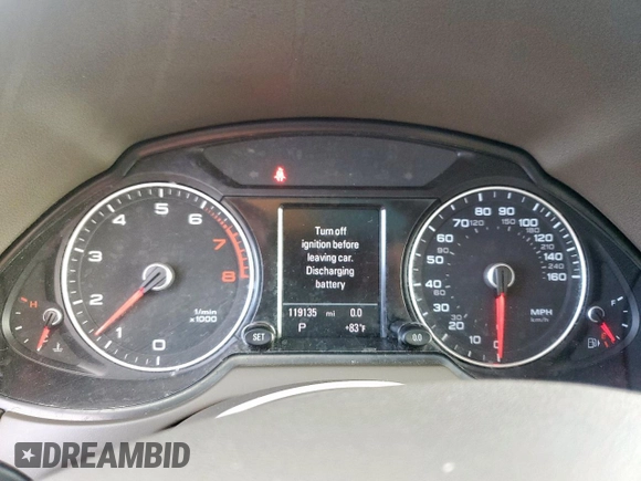 2013 Audi Q5 Premium Plus z VIN WA1LFBFP0DA042092, wystawiony jako Copart lot #57942005 z przebiegiem 119 135 mil mil oraz Szkoda całkowita • Salvage title. Historia ofert i sprzedaży dostępna na DreamBid. Obrazek 9.