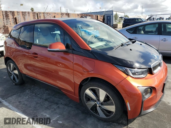 2014 BMW i3 with VIN WBY1Z4C54EV273282, listed as a Copart auction lot 43478455 with 89,884 mi miles and Salvage Title. Bid and sale history available at carsss.com. Image 4.
