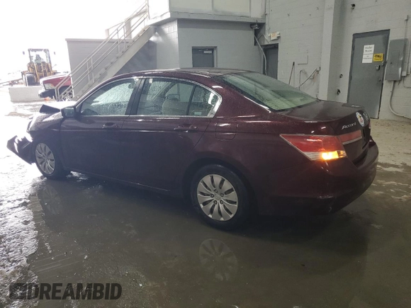 2011 Honda Accord LX with VIN 1HGCP2F38BA144867, listed as a Copart auction lot 58388065 with 130,413 mi miles and Salvage title. Bid and sale history available at DreamBid. Image 2.