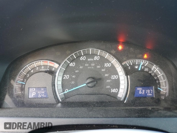 2014 Toyota Camry L with VIN 4T1BF1FKXEU396813, listed as a Copart auction lot 50265925 with 63,197 mi miles and Salvage Title. Bid and sale history available at carsss.com. Image 9.