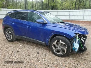 2022 Hyundai Tucson SEL with VIN 5NMJC3AE2NH099841, listed as a Copart auction lot 52415155 with 58,571 mi miles and Salvage Title. Bid and sale history available at carsss.com. Image 4.