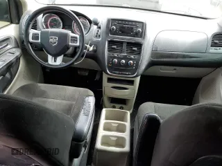 2015 Dodge Grand Caravan SE with VIN 2C4RDGBG5FR747087, listed as a Copart auction lot 50343765 with 195,018 mi miles and Salvage Title. Bid and sale history available at DreamBid. Image 8.