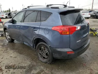 2014 Toyota RAV4 LE with VIN JTMZFREV6ED041246, listed as a Copart auction lot 55559075 with 129,515 mi miles and Salvage title. Bid and sale history available at DreamBid. Image 2.