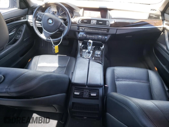 2015 BMW 5 Series 535i with VIN WBA5B1C55FD919164, listed as a Copart auction lot 49469685 with 117,610 mi miles and Clean Title. Bid and sale history available at carsss.com. Image 8.
