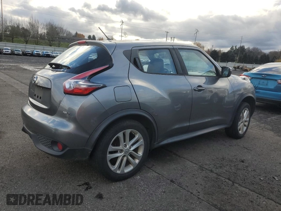 2016 Nissan Juke S with VIN JN8AF5MV2GT656185, listed as a Copart auction lot 81964514 with 92,658 mi miles and Salvage Title. Bid and sale history available at carsss.com. Image 3.