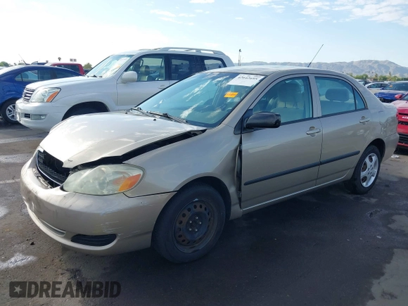 2006 Toyota Corolla CE with VIN 2T1BR32E56C692411, listed as a IAAI auction lot 42642695 with 275,868 mi miles and . Bid and sale history available at DreamBid. Image 18.