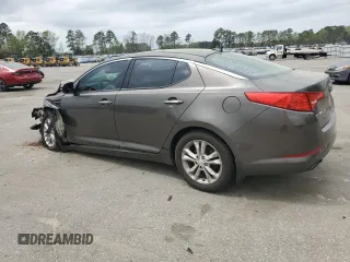 2013 Kia Optima EX with VIN 5XXGN4A70DG147491, listed as a Copart auction lot 51380185 with 0 mi miles and Salvage Title. Bid and sale history available at carsss.com. Image 2.