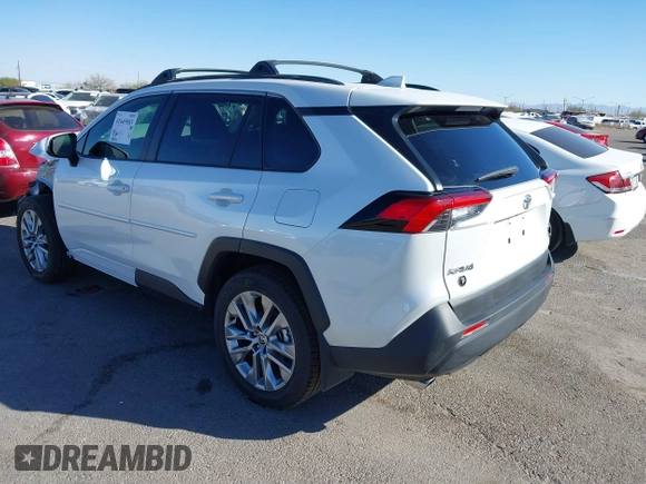2023 Toyota RAV4 XLE Premium with VIN JTMA1RFV3PD097447, listed as a IAAI auction lot 41645983 with 14,416 mi miles. Bid and sale history available at carsss.com. Image 3.