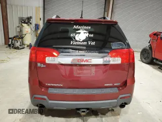2012 GMC Terrain SLT-1 with VIN 2GKFLVE58C6277725, listed as a Copart auction lot 44500425 with 44,792 mi miles and Salvage Title. Bid and sale history available at carsss.com. Image 6.