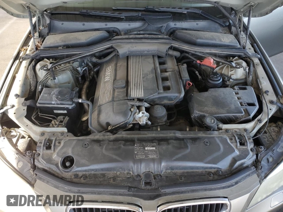 2005 BMW 5 Series 530i with VIN WBANA73535CR59463, listed as a Copart auction lot 67878994 with 147,052 mi miles and Salvage Title. Bid and sale history available at DreamBid. Image 11.