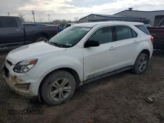 2016 Chevrolet Equinox LS with VIN 2GNFLEEK6G6339248, listed as a Copart auction lot 55326765 with 99,381 mi miles and Salvage Title. Bid and sale history available at DreamBid. Image 1.