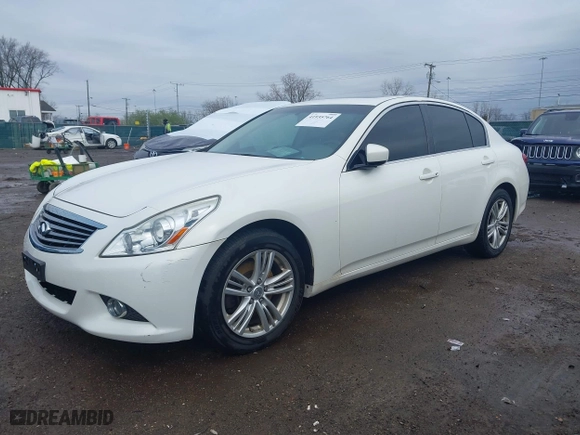 2013 Infiniti G37 Sedan x with VIN JN1CV6AR9DM763652, listed as a IAAI auction lot 41935764 with 122,030 mi miles. Bid and sale history available at carsss.com. Image 17.