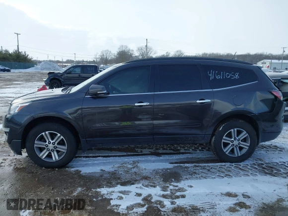 2016 Chevrolet Traverse LT with VIN 1GNKVGKD0GJ270134, listed as a IAAI auction lot 41611058 with 106,685 mi miles and . Bid and sale history available at DreamBid. Image 14.