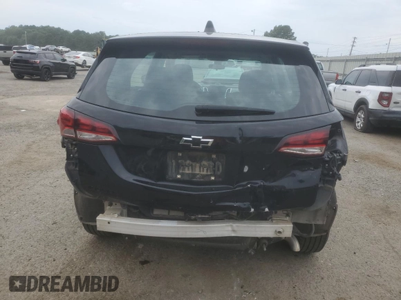 2023 Chevrolet Equinox LS with VIN 3GNAXHEG1PL240540, listed as a Copart auction lot 59758635 with 39,909 mi miles and Salvage title. Bid and sale history available at DreamBid. Image 6.