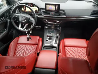 2019 Audi SQ5 Premium Plus with VIN WA1B4AFY8K2114832, listed as a Copart auction lot 48434384 with 36,112 mi miles and . Bid and sale history available at DreamBid. Image 8.