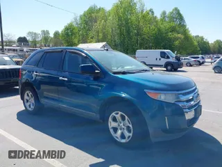 2011 Ford Edge SEL with VIN 2FMDK4JCXBBA68282, listed as a IAAI auction lot 42046398 with 152,753 mi miles. Bid and sale history available at carsss.com. Image 1.