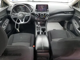2021 Nissan Sentra SV with VIN 3N1AB8CV2MY261262, listed as a Copart auction lot 53751535 with 53,338 mi miles and Non Repairable. Bid and sale history available at DreamBid. Image 8.