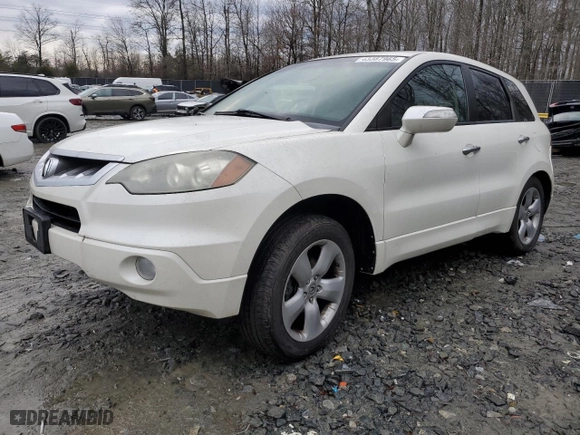 2009 Acura RDX with VIN 5J8TB18249A001714, listed as a Copart auction lot 43387965 with 216,073 mi miles and Salvage Title. Bid and sale history available at carsss.com. Image 1.