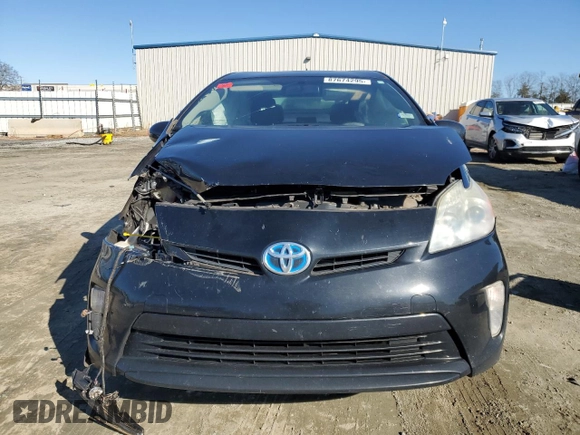 2012 Toyota Prius One with VIN JTDKN3DUXC5524689, listed as a Copart auction lot 50151695 with Not Provided miles and Salvage Title. Bid and sale history available at DreamBid. Image 5.