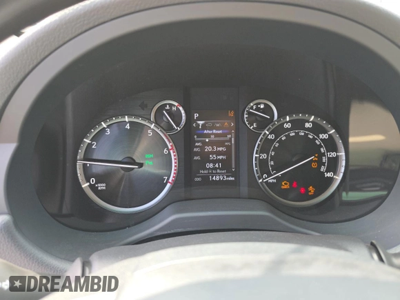 2023 Lexus GX 460 Premium with VIN JTJAM7BX6P5360542, listed as a Copart auction lot 62997565 with 14,893 mi miles and Salvage title. Bid and sale history available at DreamBid. Image 8.