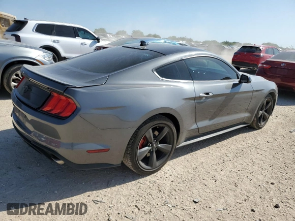 2021 Ford Mustang EcoBoost z VIN 1FA6P8TH5M5132997, wystawiony jako Copart lot #52333995 z przebiegiem 43 054 mil mil oraz Czysty tytuł • Clean title. Historia ofert i sprzedaży dostępna na DreamBid. Obrazek 3.
