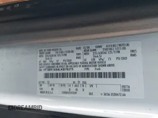 2020 Ford Transit Cargo с VIN 1FTBR1X84LKB78275, выставлен на аукционе IAAI как лот 41825509 с пробегом 78 826 миль миль и . История ставок и продаж доступна на DreamBid. Изображение 9.