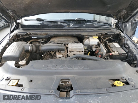 2020 Ram 1500 Rebel with VIN 1C6SRFLTXLN118580, listed as a Copart auction lot 54585955 with 39,028 mi miles and Salvage title. Bid and sale history available at DreamBid. Image 11.
