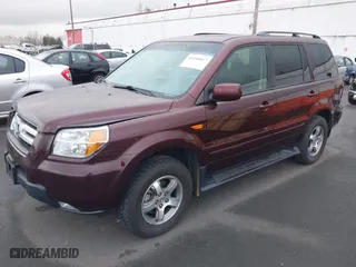 2007 Honda Pilot EX-L with VIN 2HKYF18747H508428, listed as a IAAI auction lot 41698817 with 191,216 mi miles. Bid and sale history available at carsss.com. Image 2.